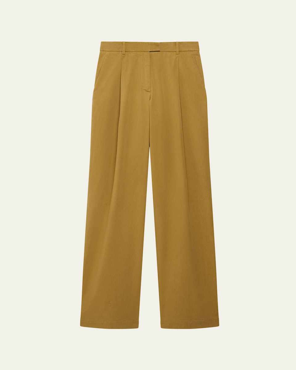 Relaxed Wide Leg Pants
